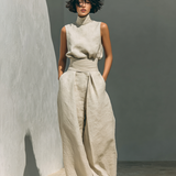 Maria™ | Completo con top a spalline e pantaloni larghi