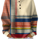 Silvia | Maglione Righe e Blocchi