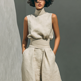 Maria™ | Completo con top a spalline e pantaloni larghi