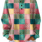 Claudia | Maglione Patchwork