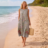 Cara™ | Abito Midi Wildflower