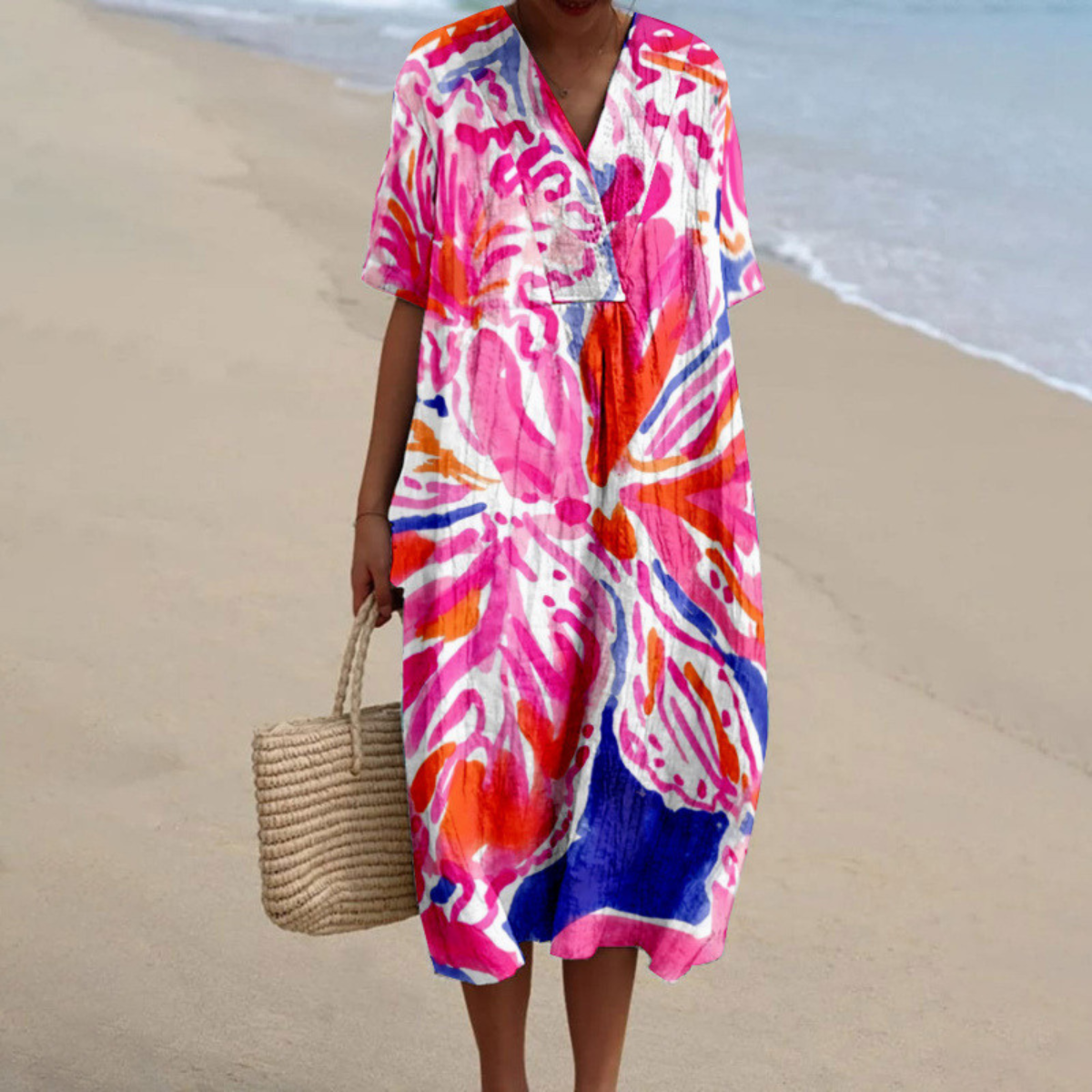 Amara™ | Abito Estivo Tie & Dye dai Colori Vivaci