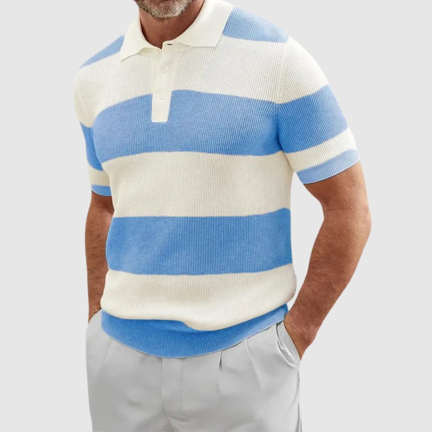 Dalibor | Polo a righe con coste