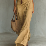 Camille™ | Elegante Vestito Lungo con Stampa Floreale