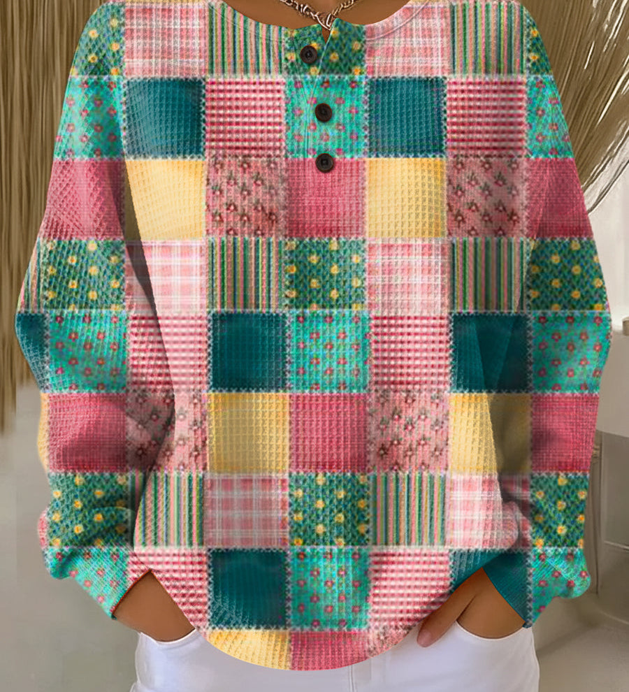 Claudia | Maglione Patchwork
