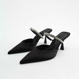 Alina | Tacchi alti con strass