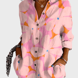 Camicia floreale in cotone