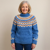 Carla | Maglione vintage con isola