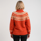 Carla | Maglione vintage con isola