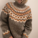 Carla | Maglione vintage con isola