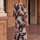 Abito in Gaze Stampato - Eleganza e Sophisticazione