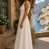 Della | Elegante Abito Maxi Ricamato