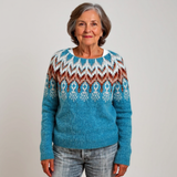 Elaine | Maglione vintage in stile islandese