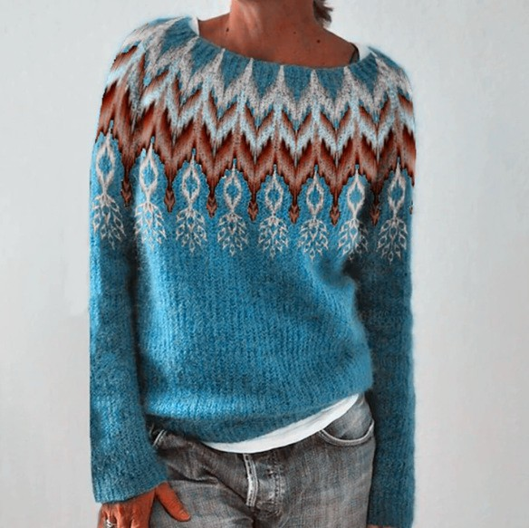 Elaine | Maglione vintage in stile islandese