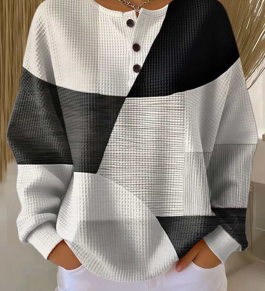 Carlotta | Maglione Patchwork Diagonale