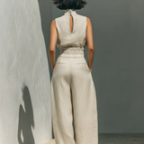 Maria™ | Completo con top a spalline e pantaloni larghi
