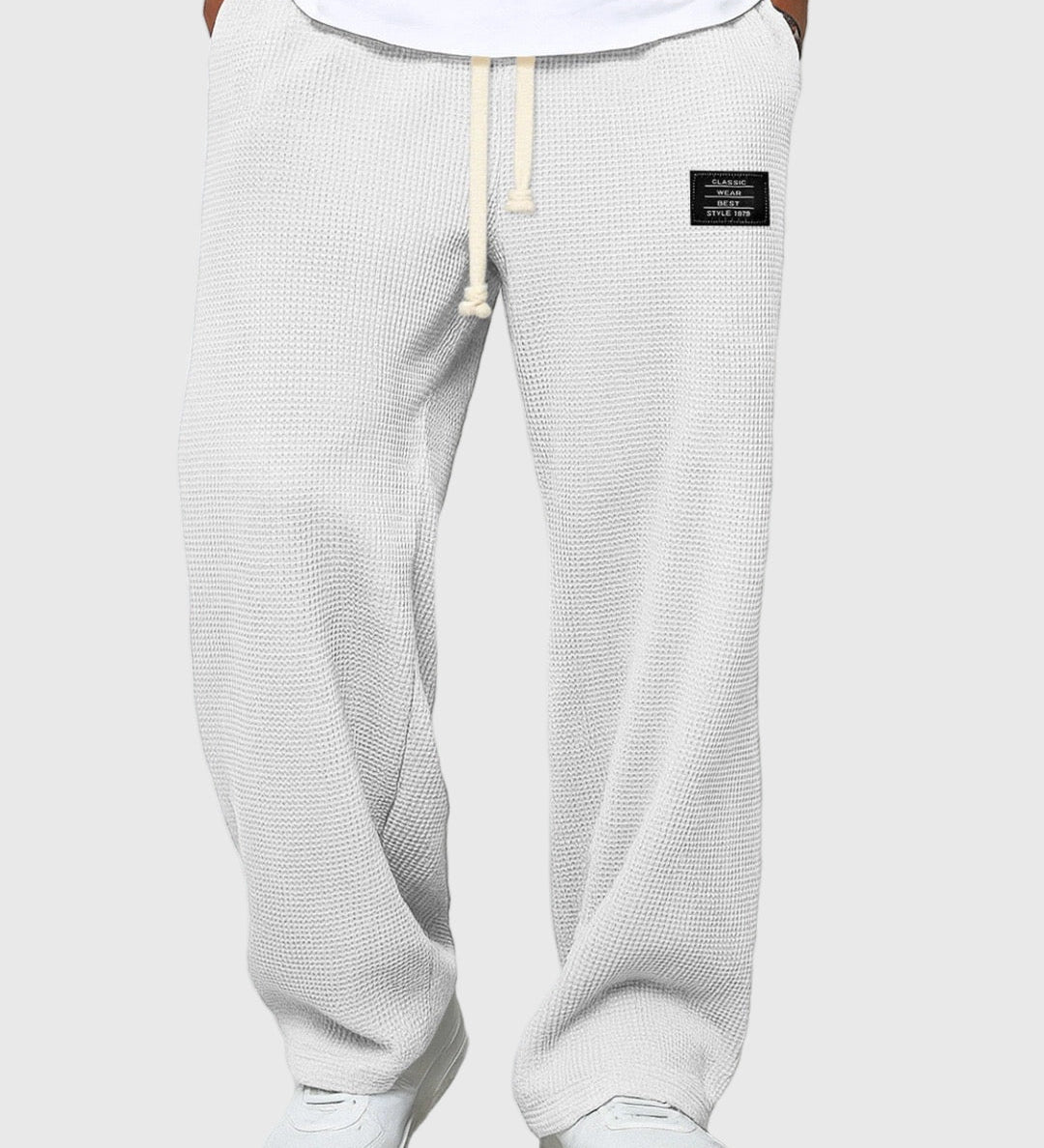Marek | Pantaloni larghi con vita regolabile