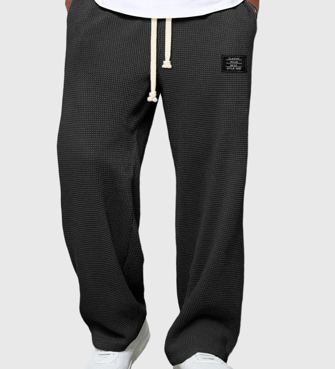 Marek | Pantaloni larghi con vita regolabile