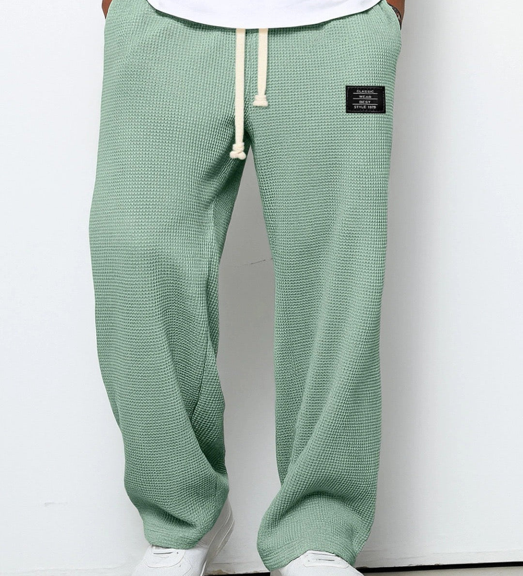 Matěj - Pantaloni da uomo comodi con taglio moderno e ampio