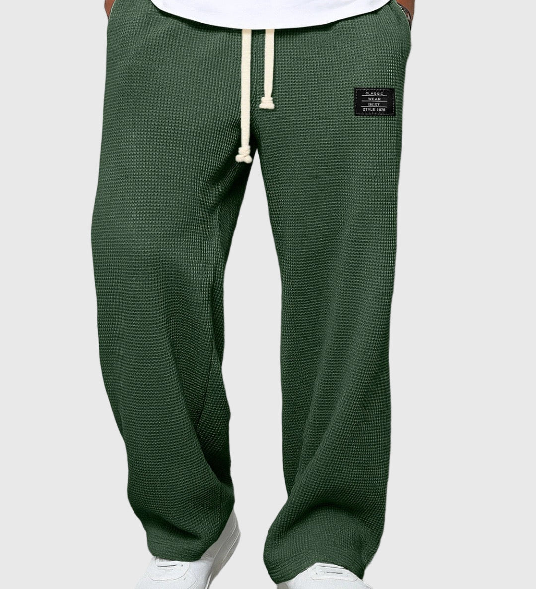 Marek | Pantaloni larghi con vita regolabile