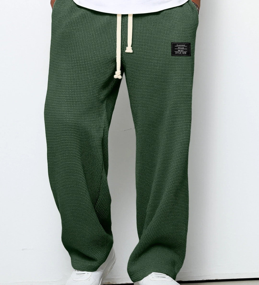 Matěj - Pantaloni da uomo comodi con taglio moderno e ampio
