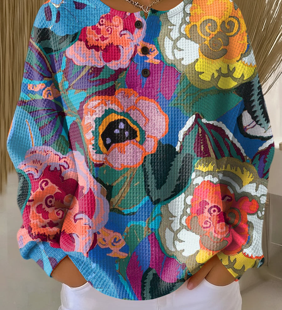 Beatrice | Maglione Grandi Fiori