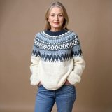 Janet | Maglione vintage Islandstrik
