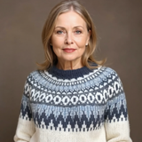 Janet | Maglione vintage Islandstrik