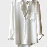 Camicia con taglio elegante e dettaglio moderno