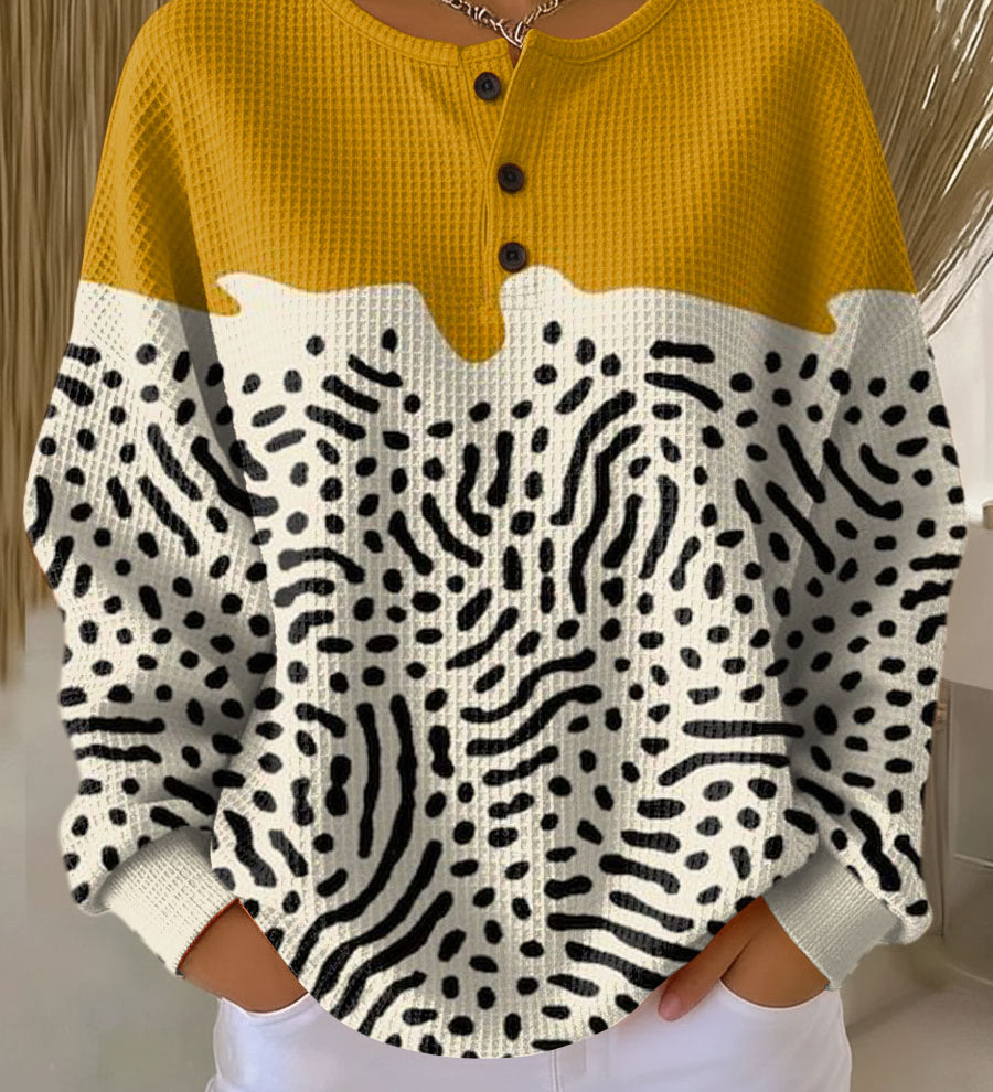 Anna | Maglione a Pois Disegnati