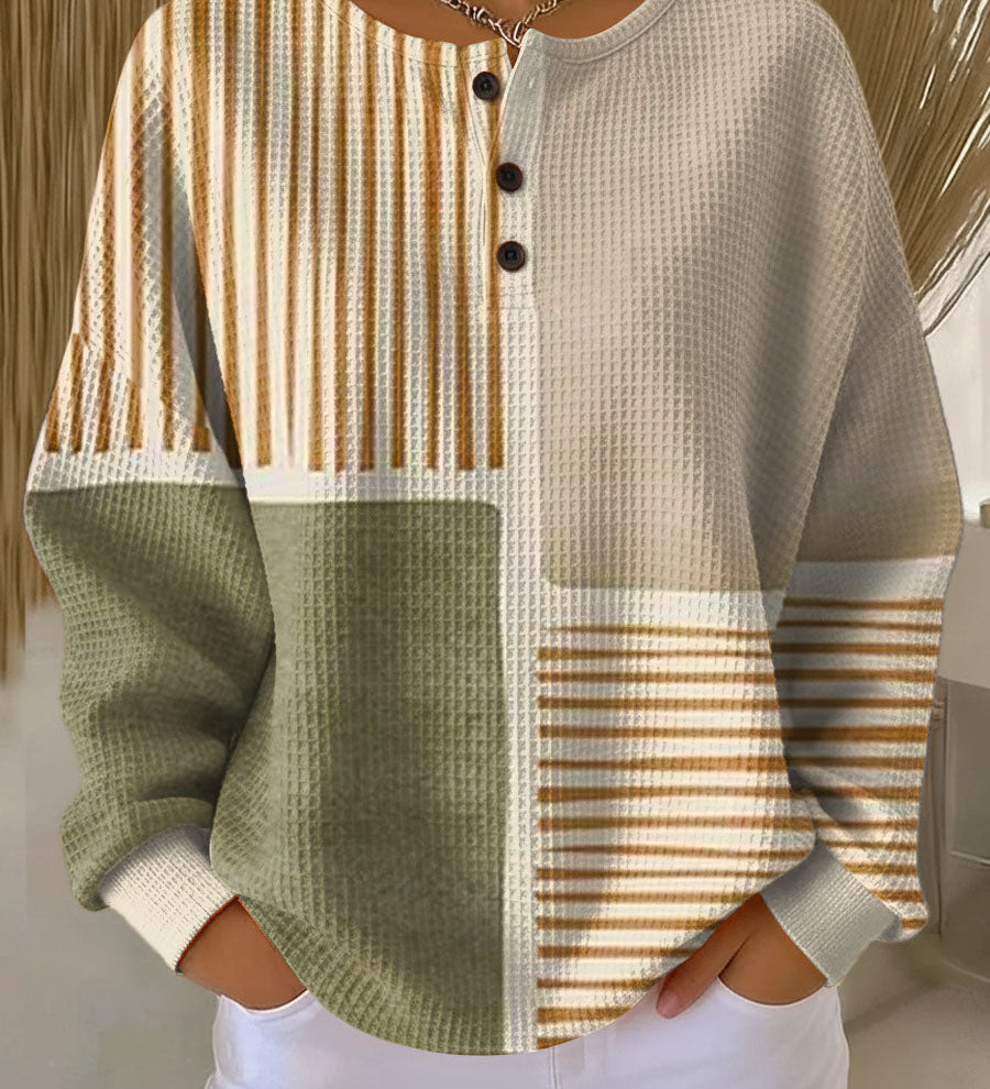 Lucia | Maglione Patchwork a Pannelli