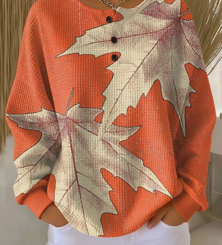 Teresa | Maglione Foglie d'Acero