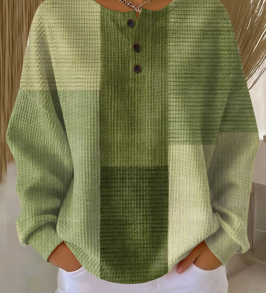 Elena | Maglione Patchwork Tono su Tono