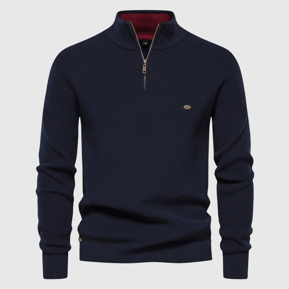 Alan | Maglione di lusso con zip