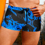 Cazel | Short de Bain Blue Flame