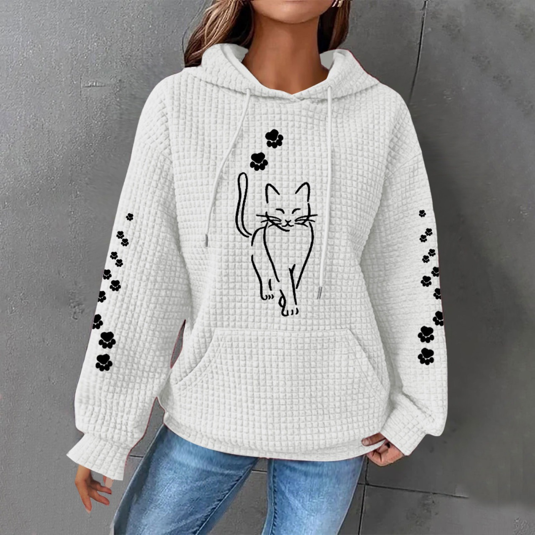 Nikola – Comoda e calda felpa da donna con cappuccio