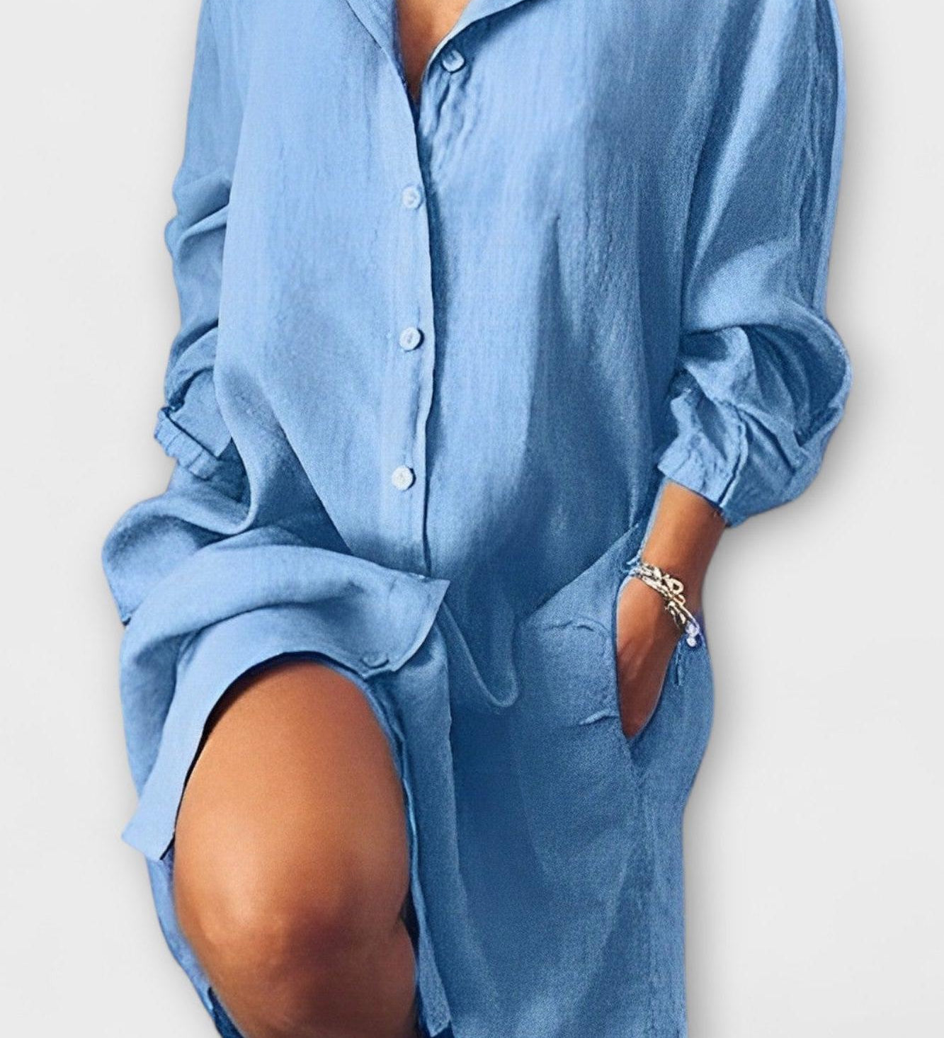 Raquel - Camicia di lino piacevole