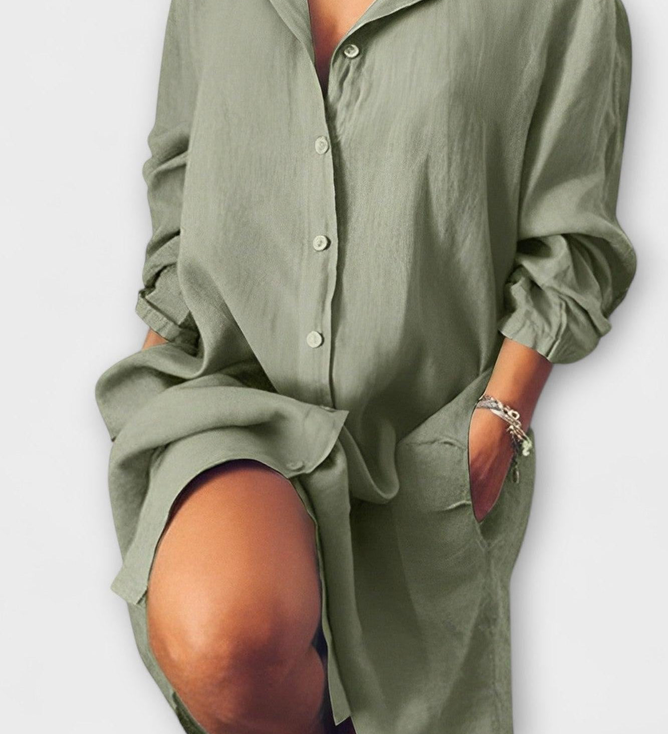 Raquel - Camicia di lino piacevole