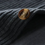 Rafael | Camicia in velluto a coste marrone