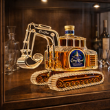Bottiglia di whisky - Edizione Escavatore