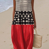 Jane™ | Abito Midi Colorblock