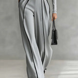 Vera™ | Outfit Elegante con Dettagli a Contrasto
