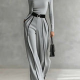 Vera™ | Outfit Elegante con Dettagli a Contrasto
