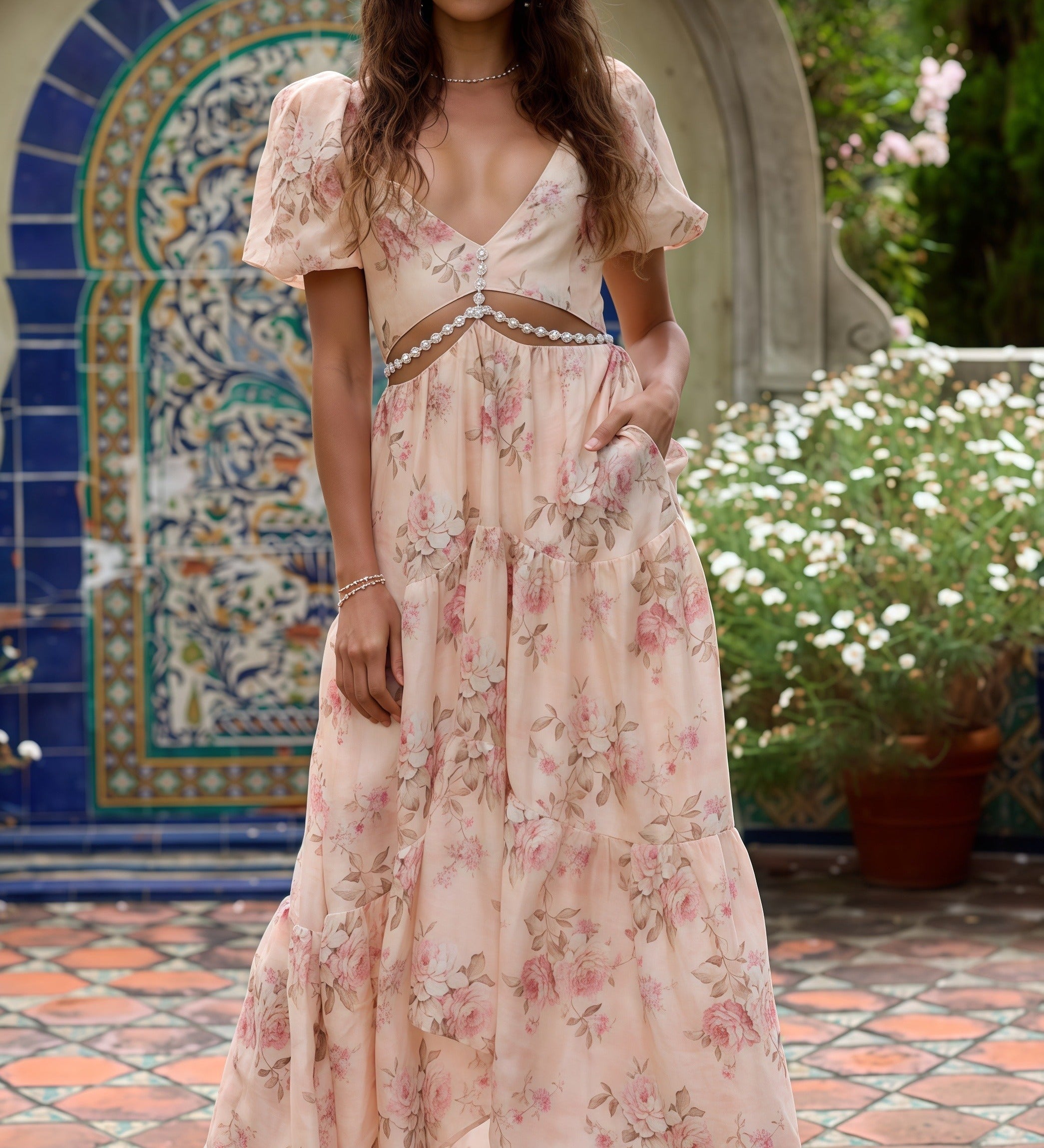 Layla | Abito Elegante Fluttuante