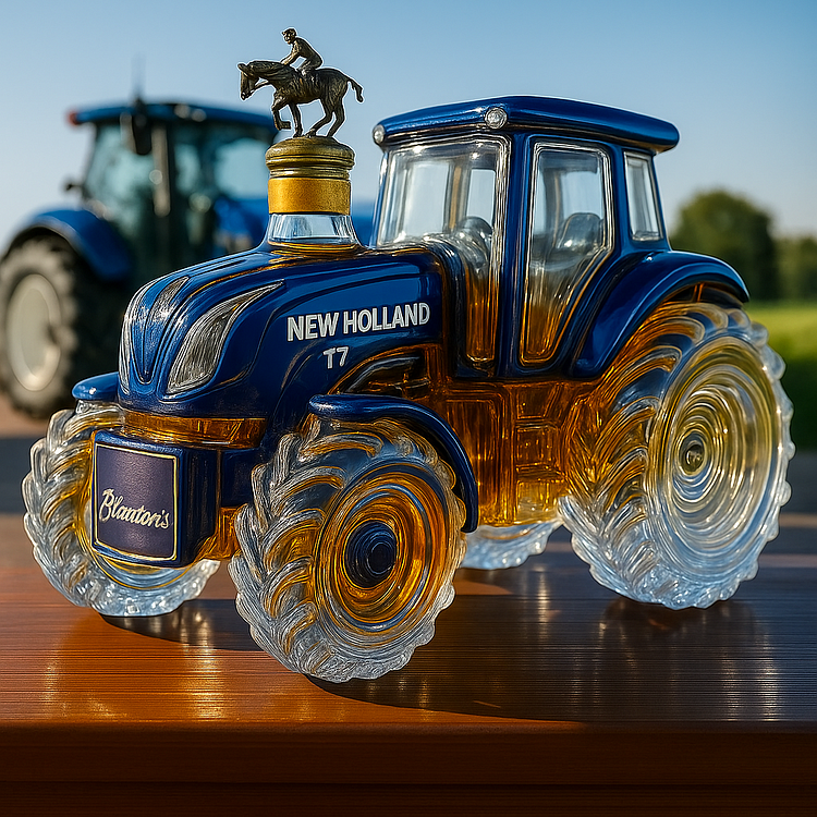 Bottiglia per whisky New Holland T7™ | Classica forma a trattore
