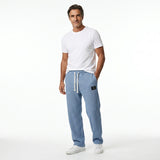 Matěj - Pantaloni da uomo comodi con taglio moderno e ampio