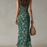Zara | Abito Maxi Boho Retro