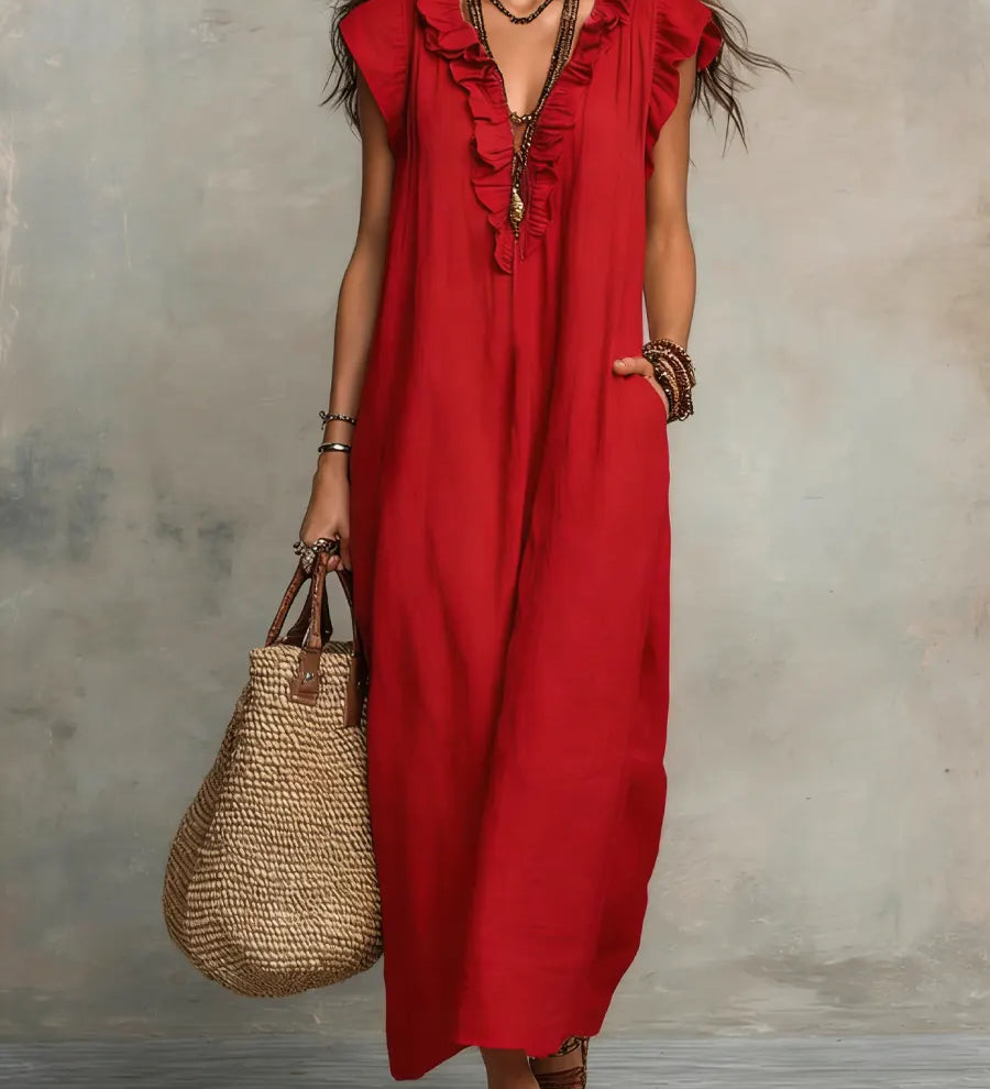 Camélia | Abito Lungo Bohemien