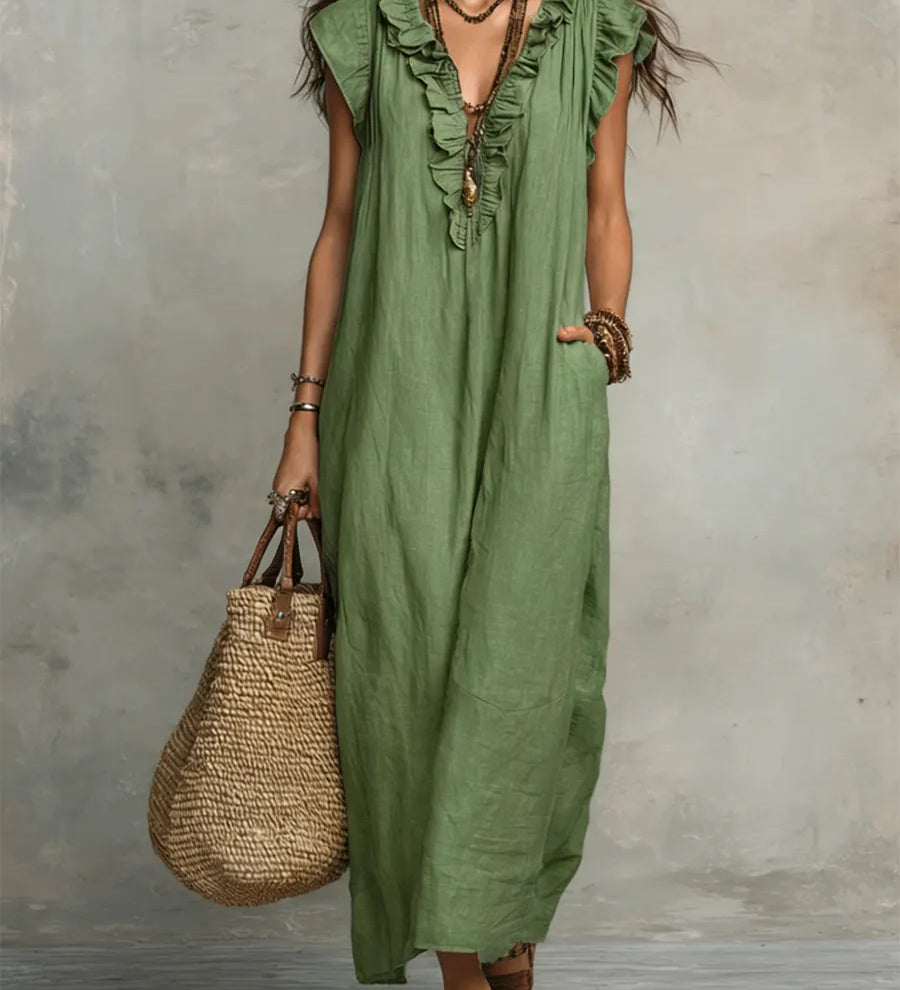 Camélia | Abito Lungo Bohemien