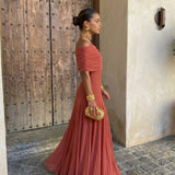 Abito Elegante Simba in Tulle di Seta